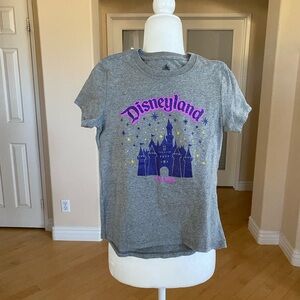 Disneyland Kids Gray and Purple T-Shirt